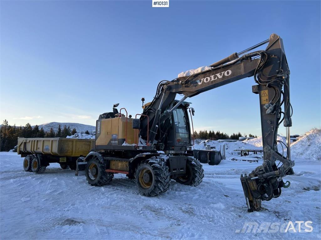 Volvo EWR150E Gravemaskiner på hjul