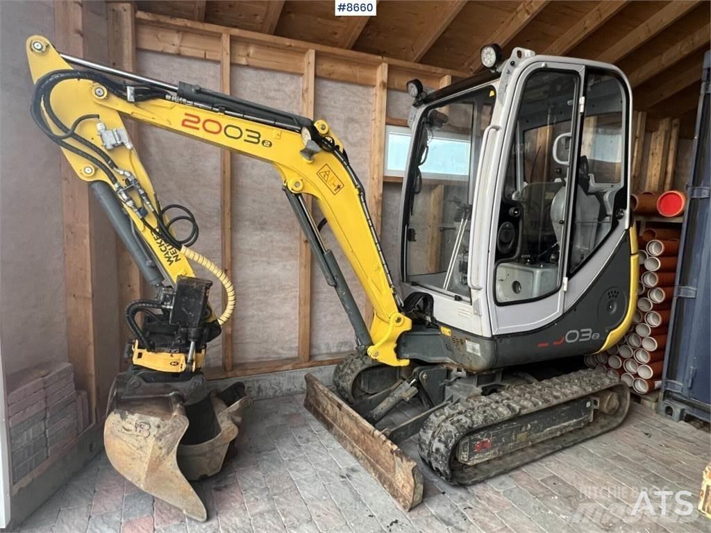 Wacker Neuson 2003RD Minigravemaskiner