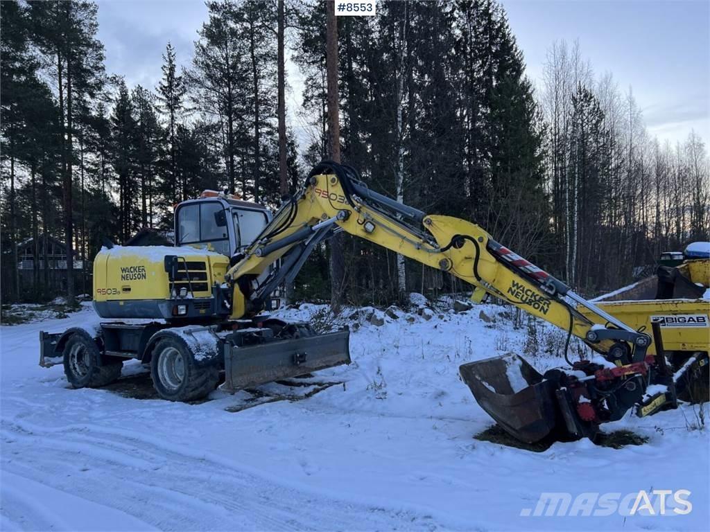Wacker Neuson 9503-02 Gravemaskiner på hjul