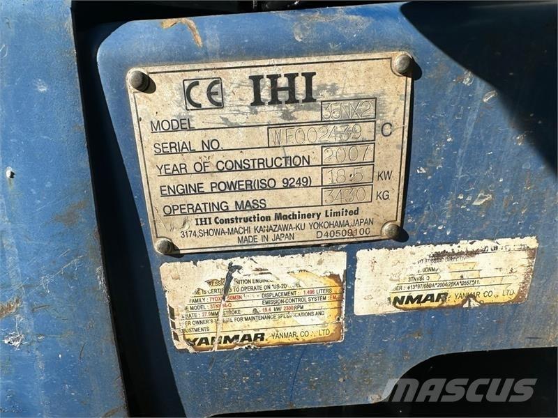 IHI 35NX2 Entreprenør - Andet