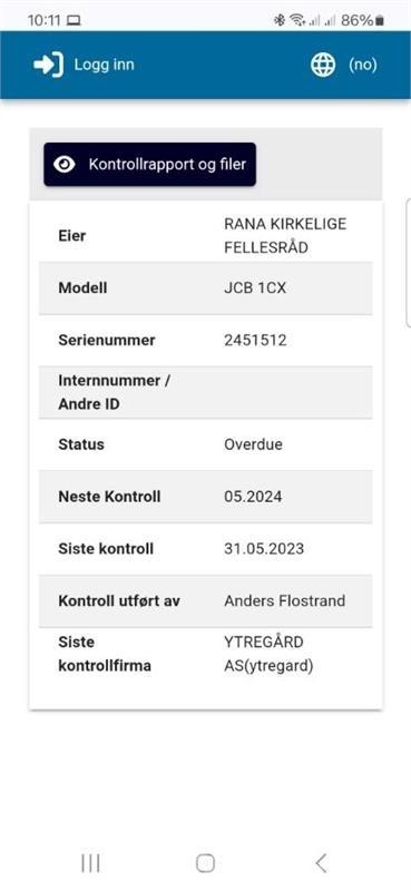 JCB 1CX Entreprenør - Andet
