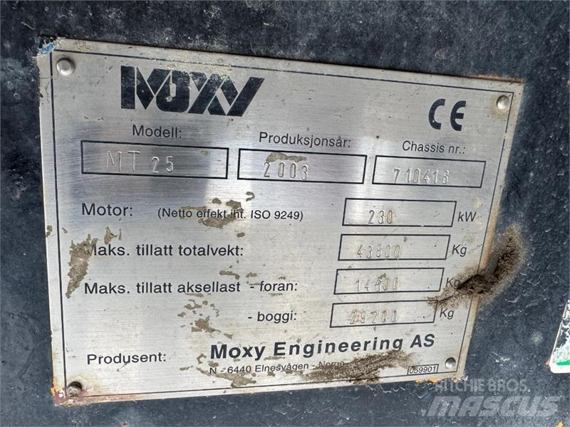 Moxy MT-25 Dumpere