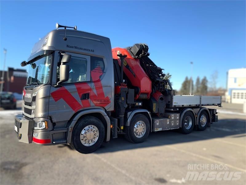 Scania R500 Lastbil med kran