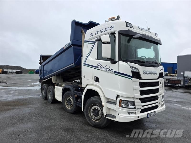 Scania R650 Lastbiler med tip