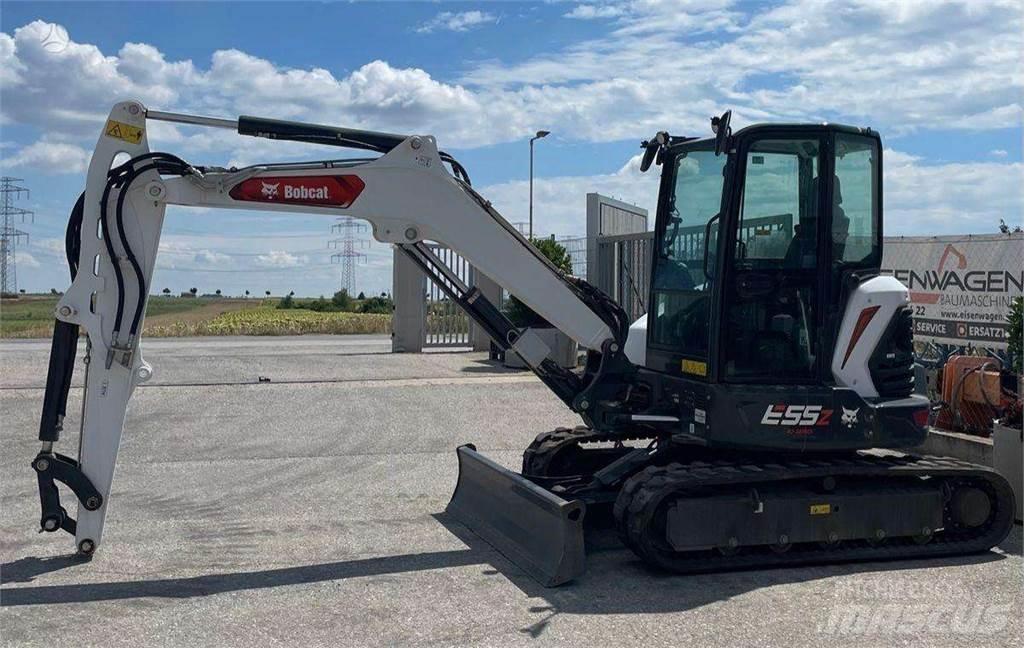 Bobcat E55z Gravemaskiner på larvebånd