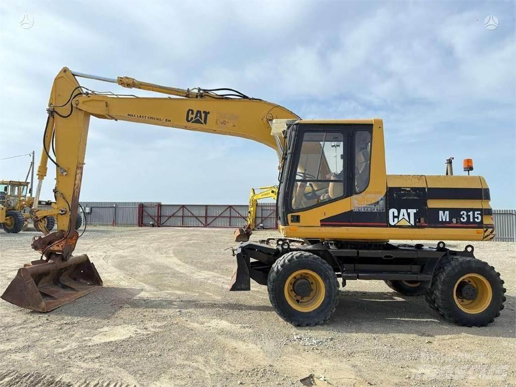 CAT M 315 Gravemaskiner på hjul