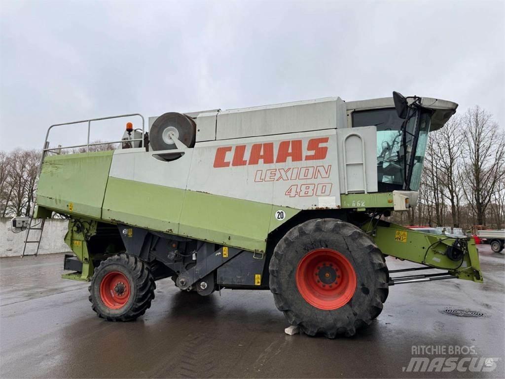 CLAAS LEXION 480 Mejetærskere