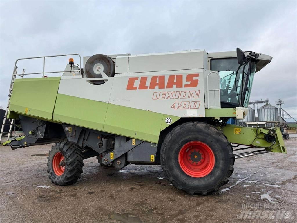 CLAAS LEXION 480 Mejetærskere