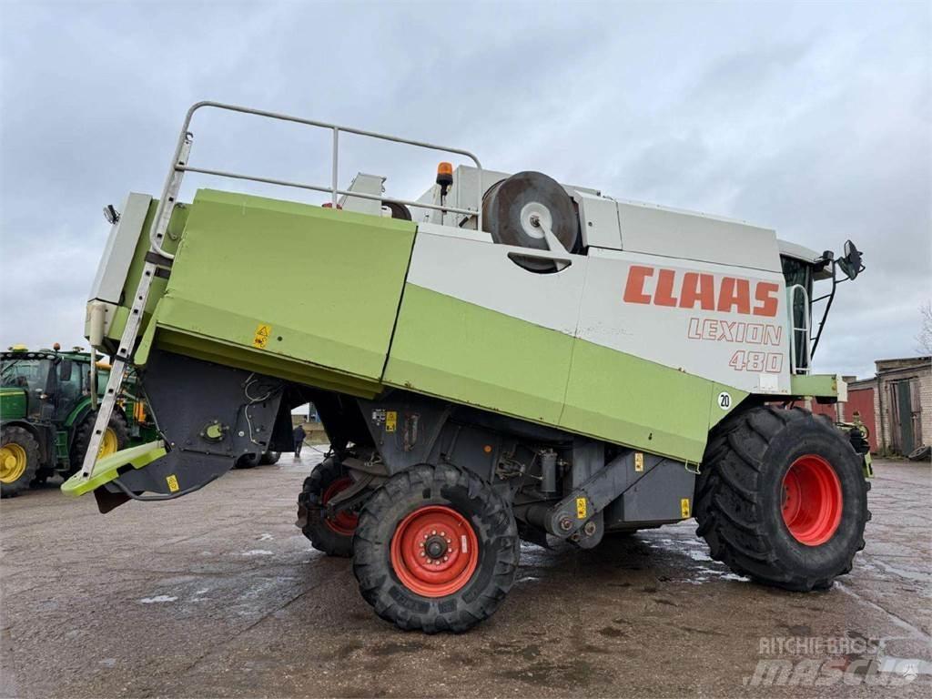 CLAAS LEXION 480 Mejetærskere