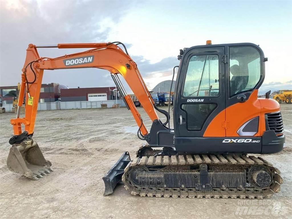 Doosan DX 60 C Minigravemaskiner