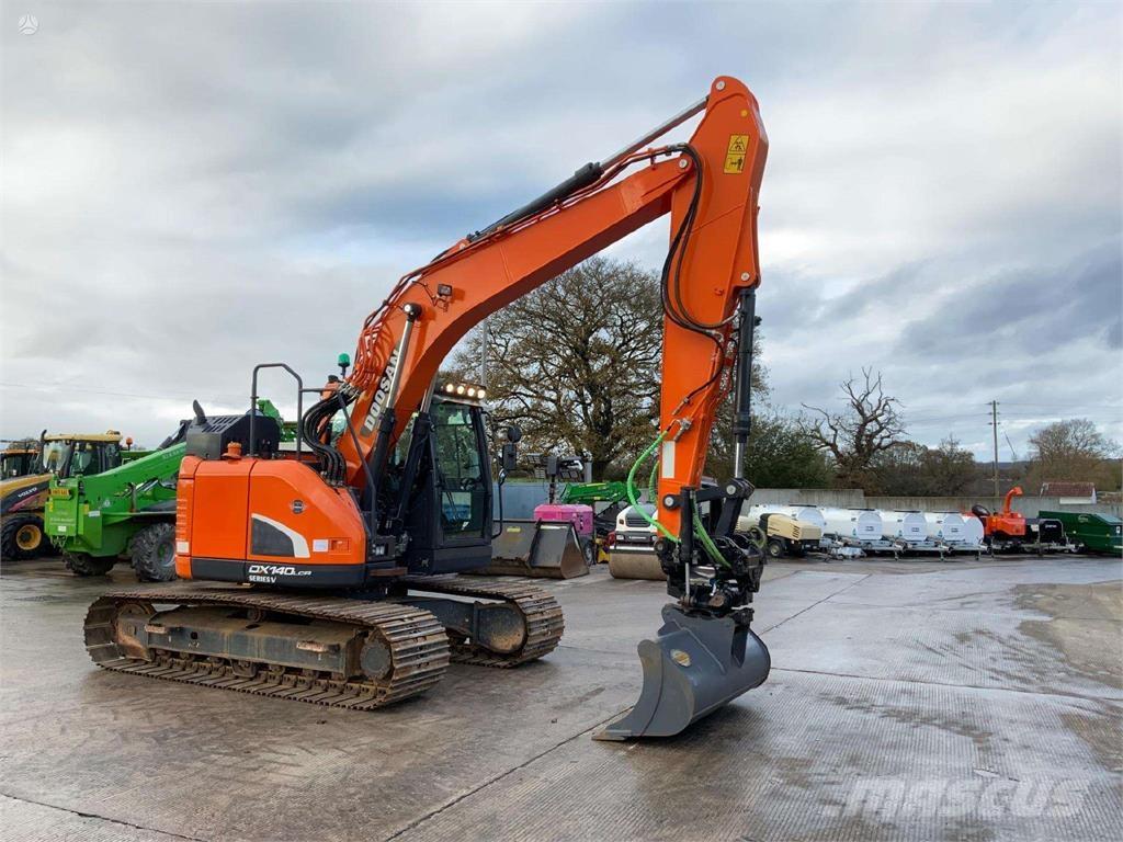 Doosan DX140 LCR Gravemaskiner på larvebånd
