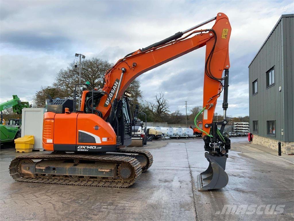 Doosan DX140 LCR Gravemaskiner på larvebånd