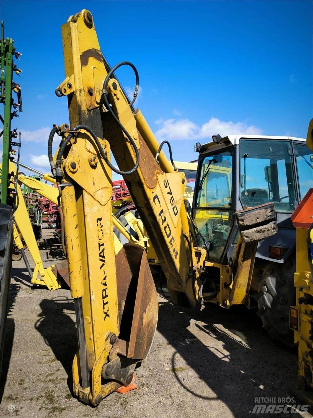 Ford 675d Frontlæssere og gravere