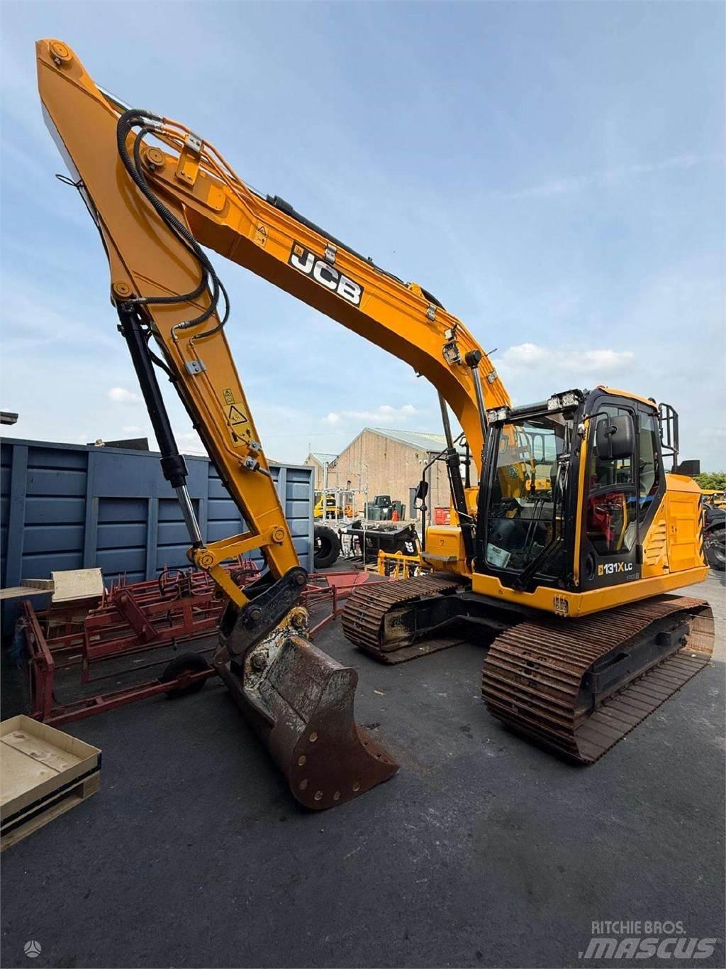 JCB 131X L SV Gravemaskiner på larvebånd