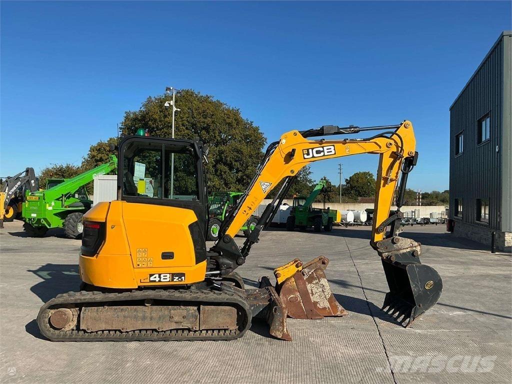 JCB 48Z-1 Gravemaskiner på larvebånd