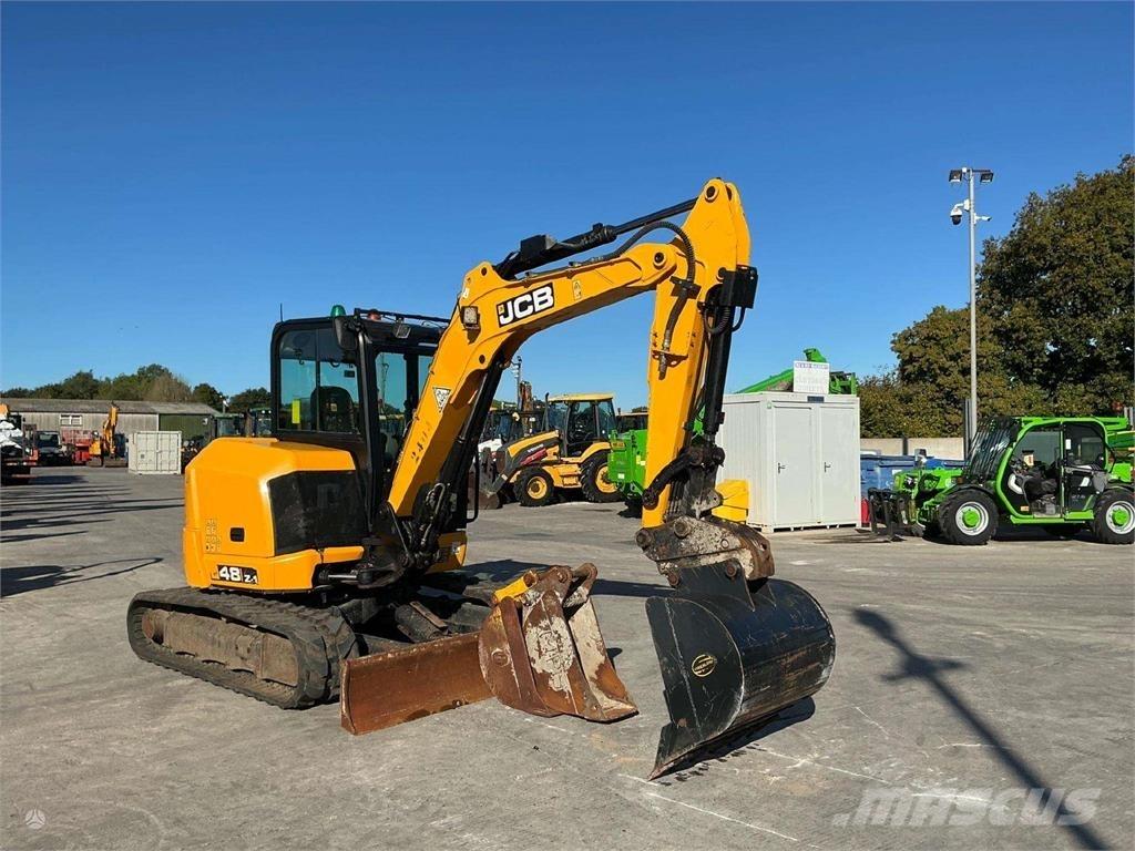 JCB 48Z-1 Gravemaskiner på larvebånd