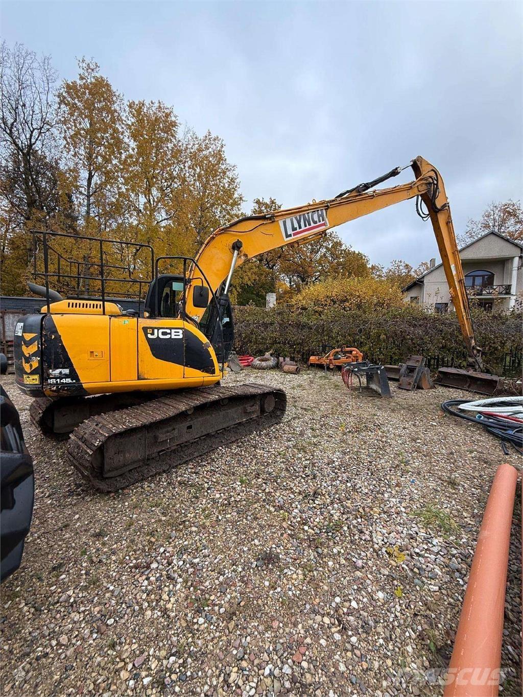 JCB JS145LR Gravemaskiner på larvebånd