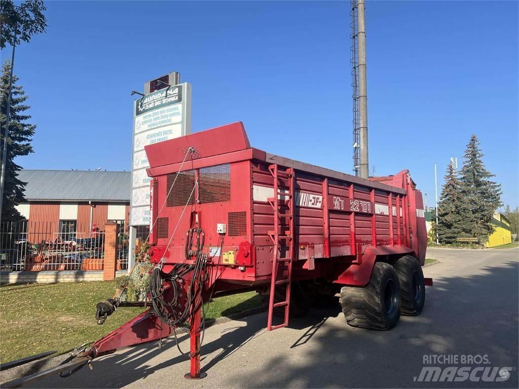JF MT 22000 Balleskærere og -stablere