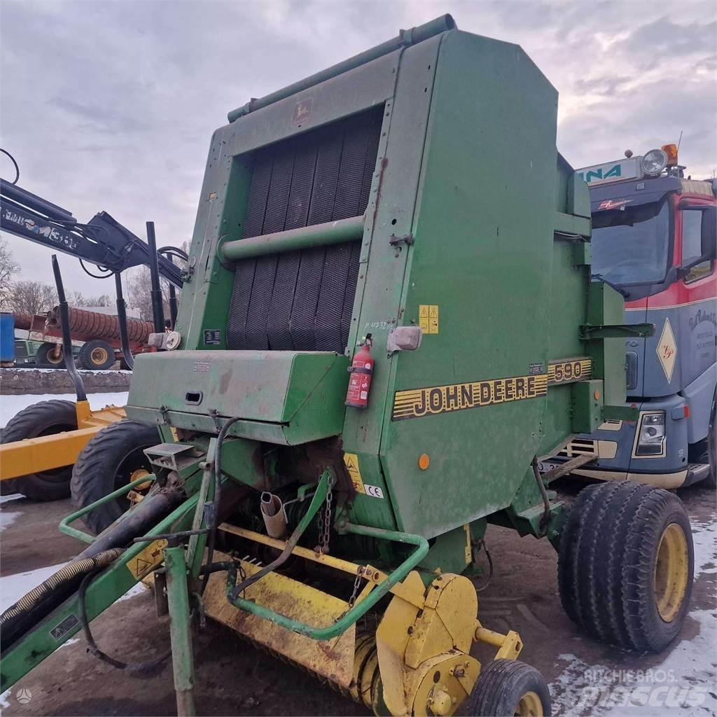 John Deere 590 Rundballe-pressere