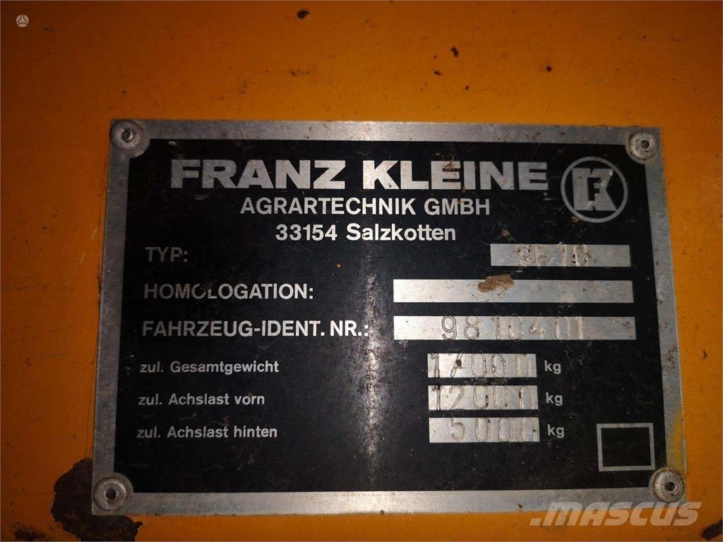 Kleine SF 10-2 Mejetærskere