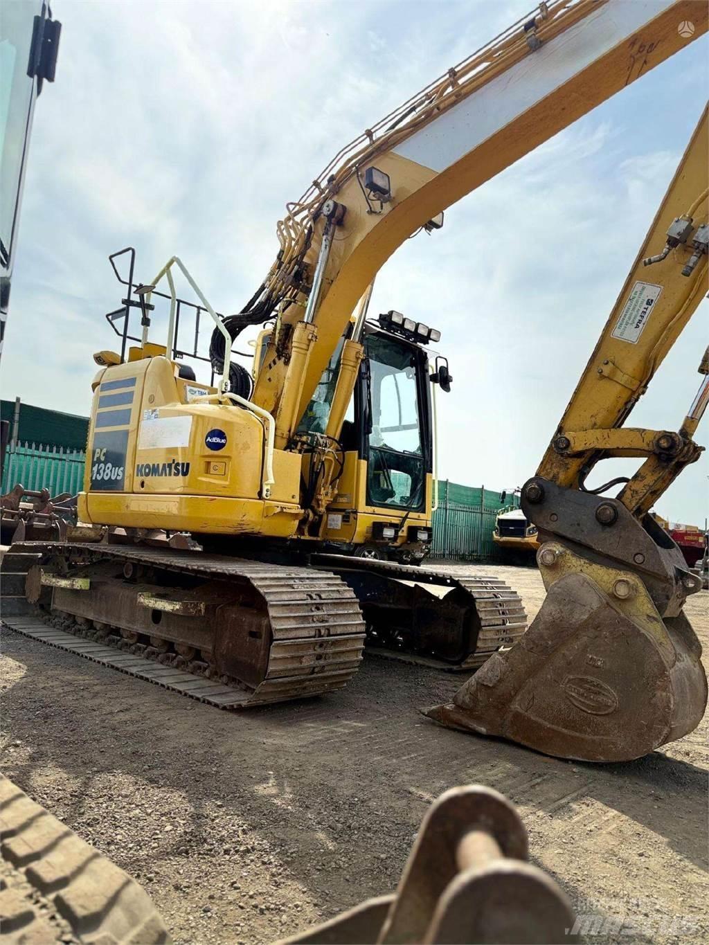 Komatsu PC138US Gravemaskiner på larvebånd