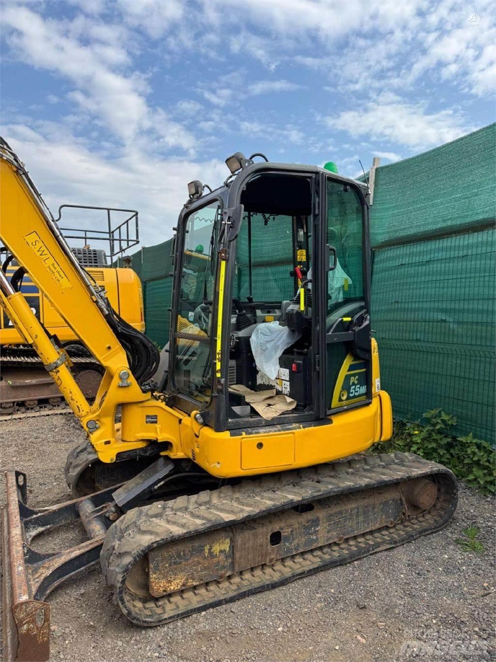 Komatsu PC55MR-5 Gravemaskiner på larvebånd
