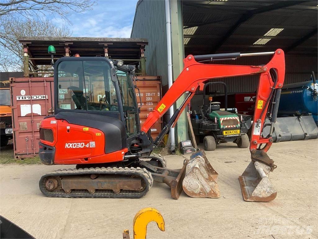 Kubota KX030-4 Minigravemaskiner