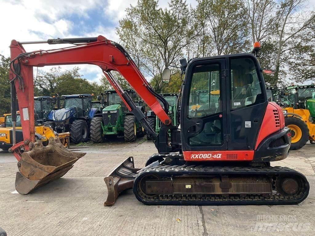 Kubota KX080-4 Gravemaskiner på larvebånd