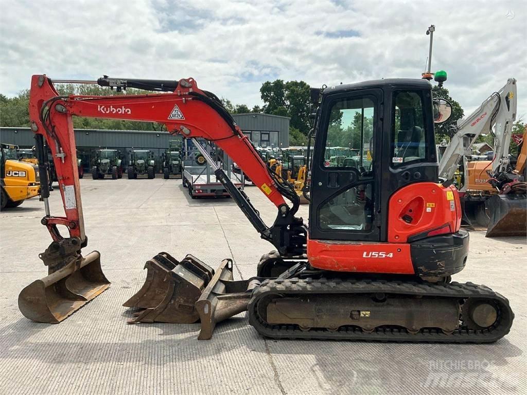 Kubota U55-4 Gravemaskiner på larvebånd