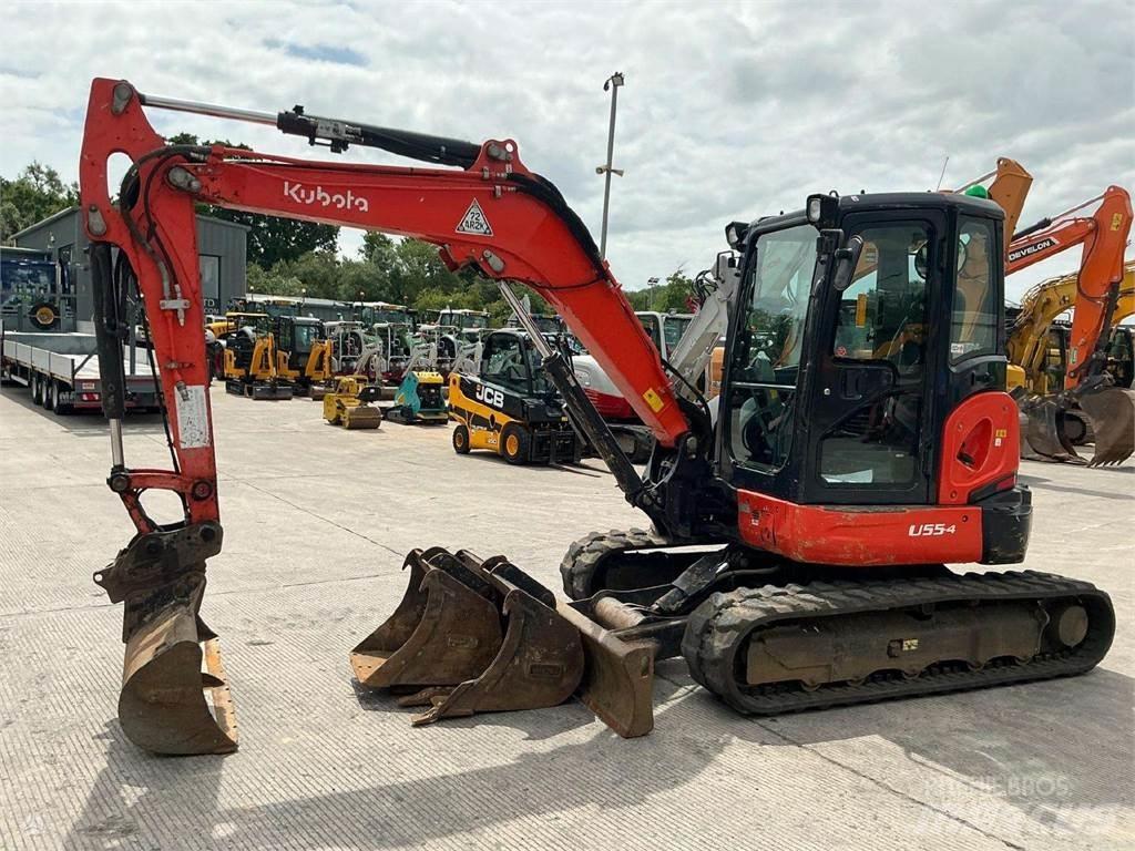 Kubota U55-4 Gravemaskiner på larvebånd