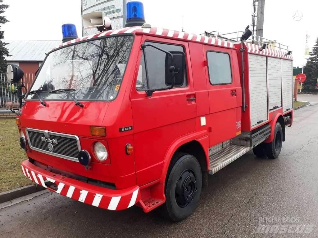 MAN VW 9136 Brandbiler