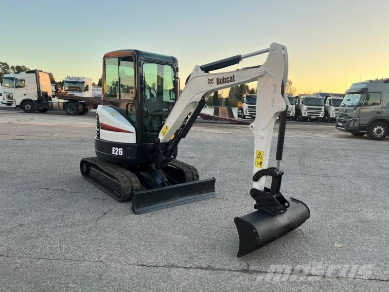 Bobcat E 26 Minigravemaskiner