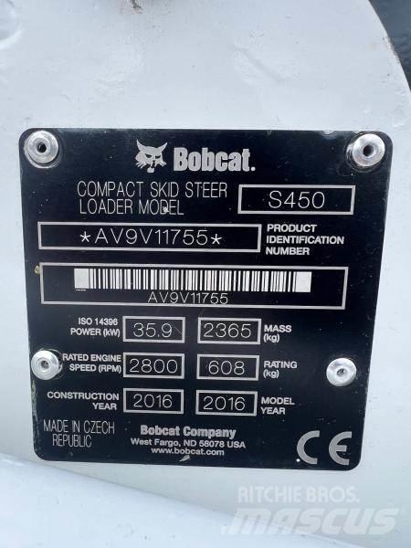 Bobcat S 450 Minilæsser - knækstyret
