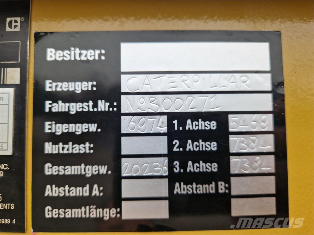 CAT 12M Vejhøvle / Gradere