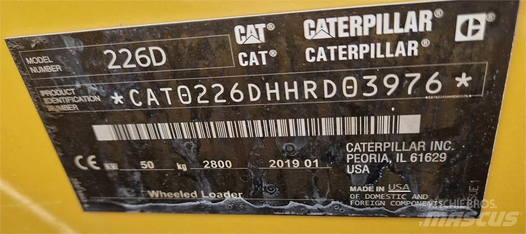 CAT 226D Minilæsser - skridstyret