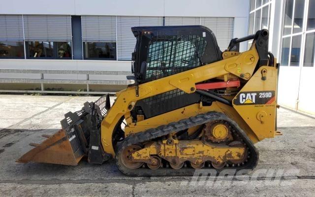 CAT 259D HF Minilæsser - skridstyret