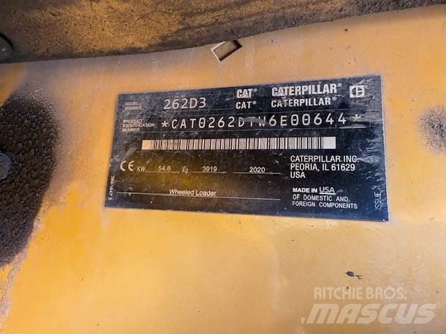 CAT 262D3 Minilæsser - skridstyret