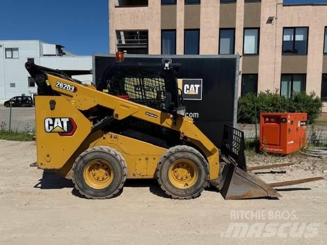 CAT 262D3 Minilæsser - skridstyret