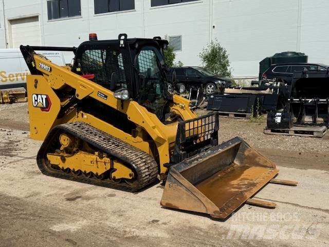 CAT 289D3 Minilæsser - skridstyret