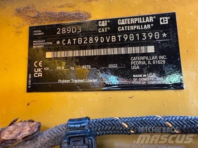 CAT 289D3 Minilæsser - skridstyret