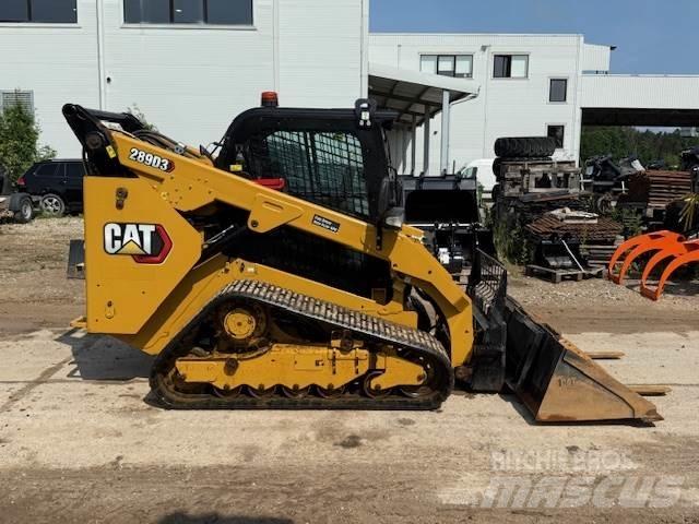 CAT 289D3 Minilæsser - skridstyret