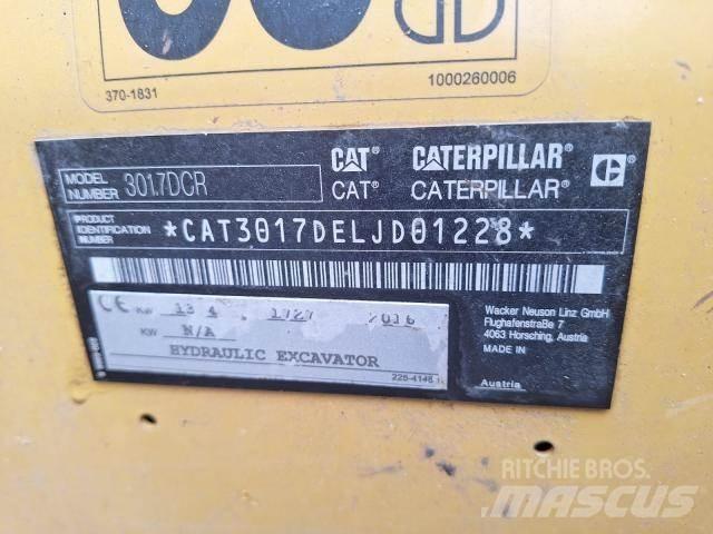 CAT 301.7DCR Minigravemaskiner