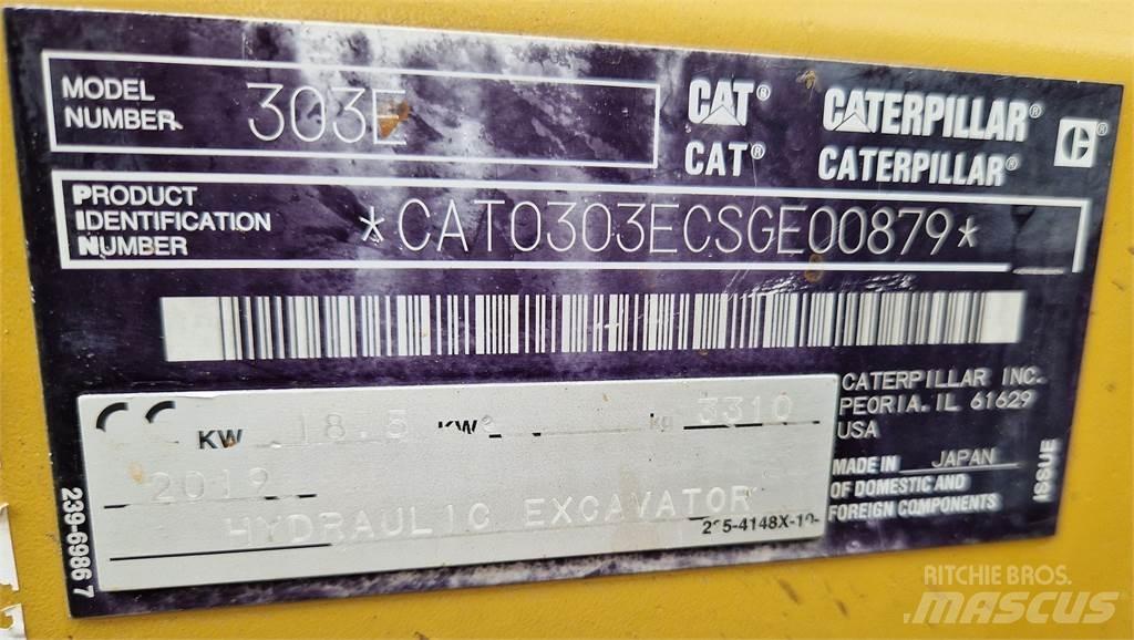 CAT 303E Minigravemaskiner