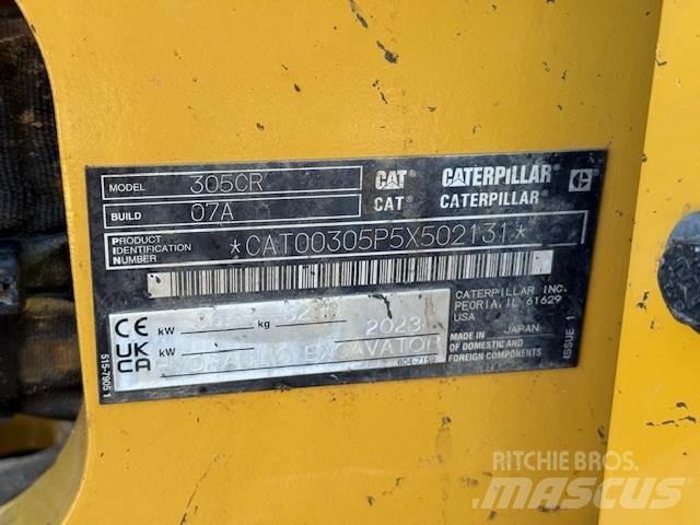 CAT 305 Minigravemaskiner