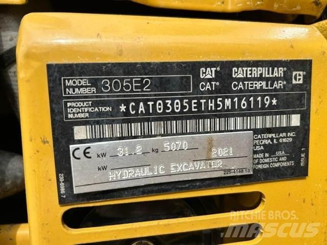CAT 305CR Minigravemaskiner