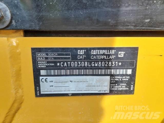CAT 308 Minigravemaskiner