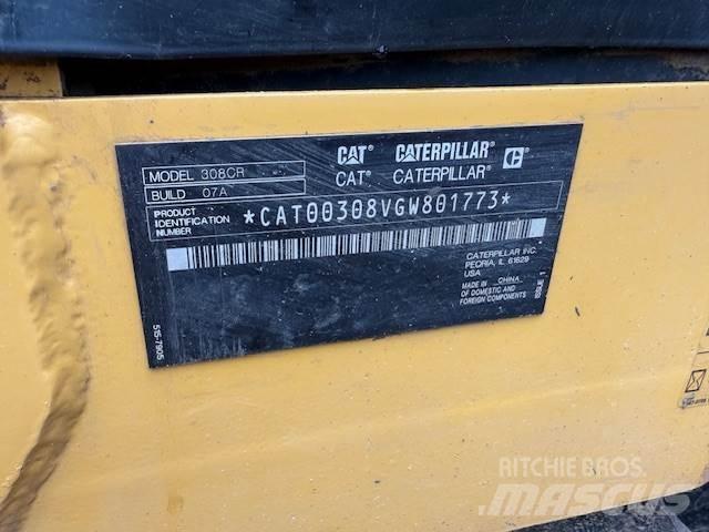 CAT 308 Minigravemaskiner