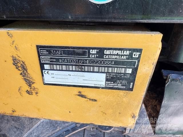 CAT 316F Gravemaskiner på larvebånd