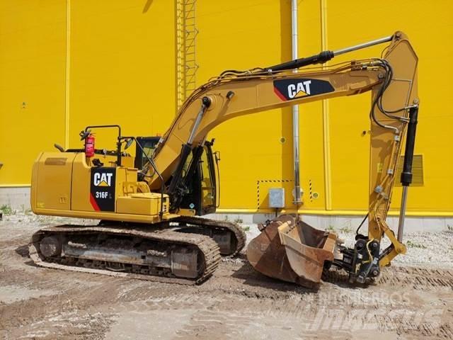 CAT 316FL Gravemaskiner på larvebånd