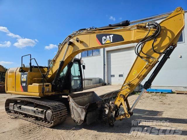 CAT 318FL Gravemaskiner på larvebånd